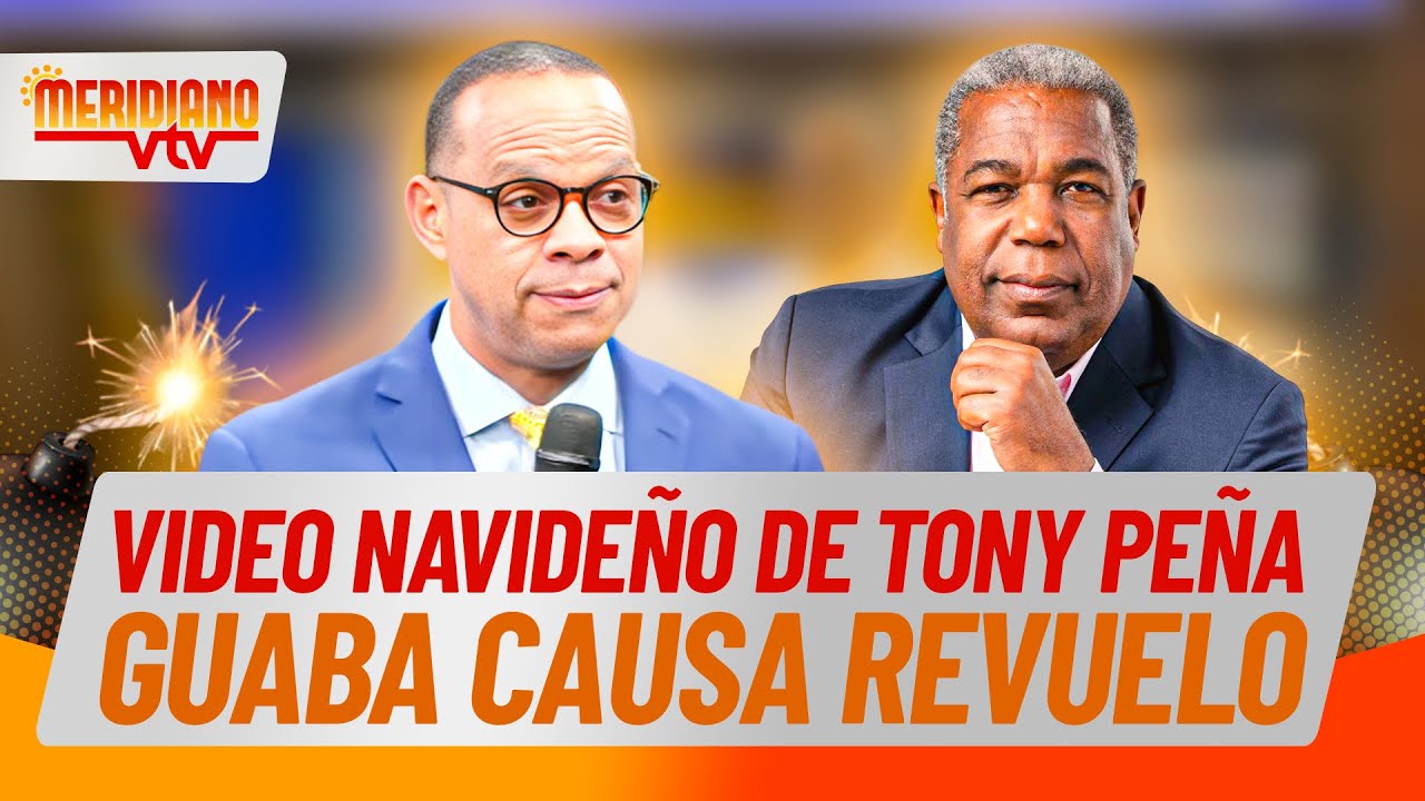 Video navideño de Tony Peña Guaba causa revuelo