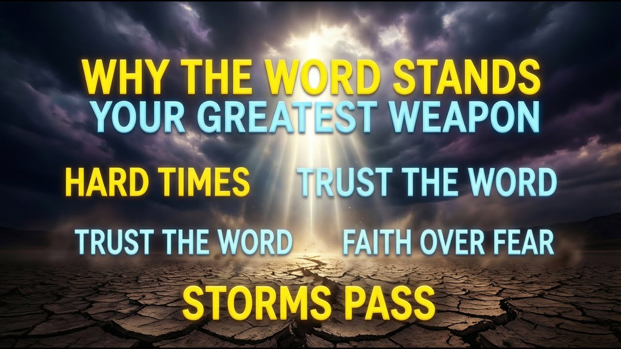 WHY the Word of God Is Your Greatest Weapon in Hard Times