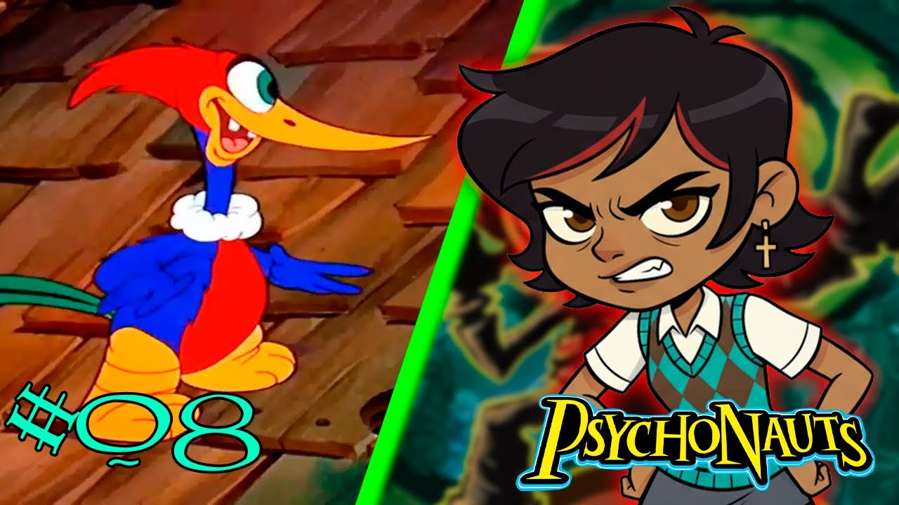 🐦 A Verdade Sobre o Pica-Pau e o Daniel não gosta do Biruta😂🔥 - Psychonauts #8