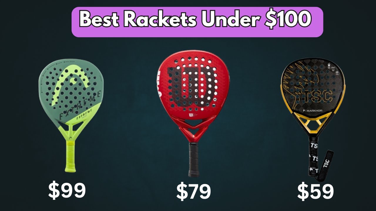 Top 5 Best Budget Padel Rackets Under $100 (2025 Buyer&rsquo;s Guide)