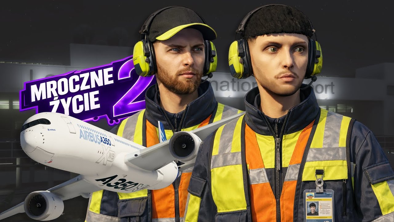 GTA V Mroczne Życie #2 Praca Na Lotnisku?✈️🛫[S2]