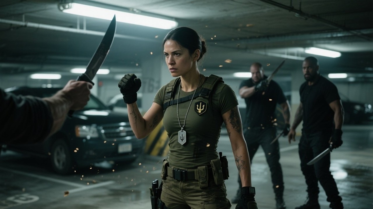 «Зарежь меня, если посмеешь!» Вооружившись ножами, они быстро поняли, что преследовать «морского ...