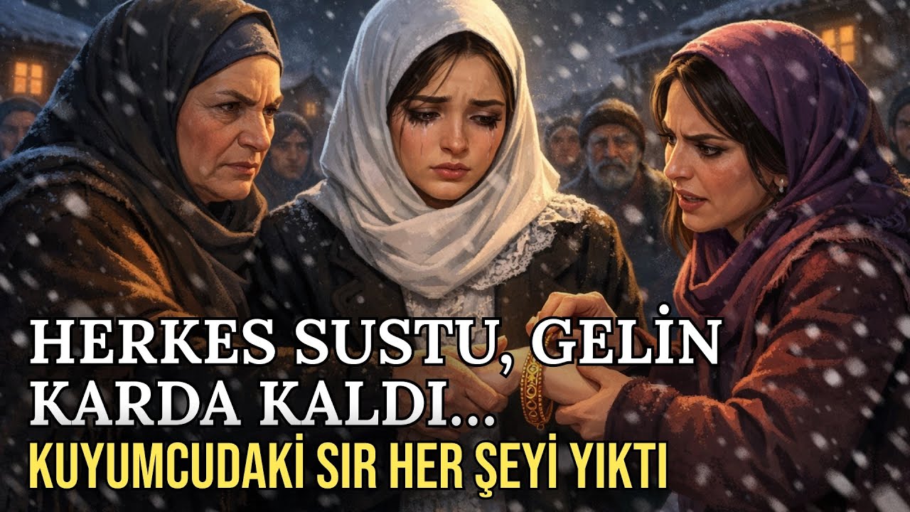 Herkes Sustu 😔, Gelin Karda Kaldı… Kuyumcudaki Sır Her Şeyi Yıktı #hikaye #dinîhikaye #islamihikaye 