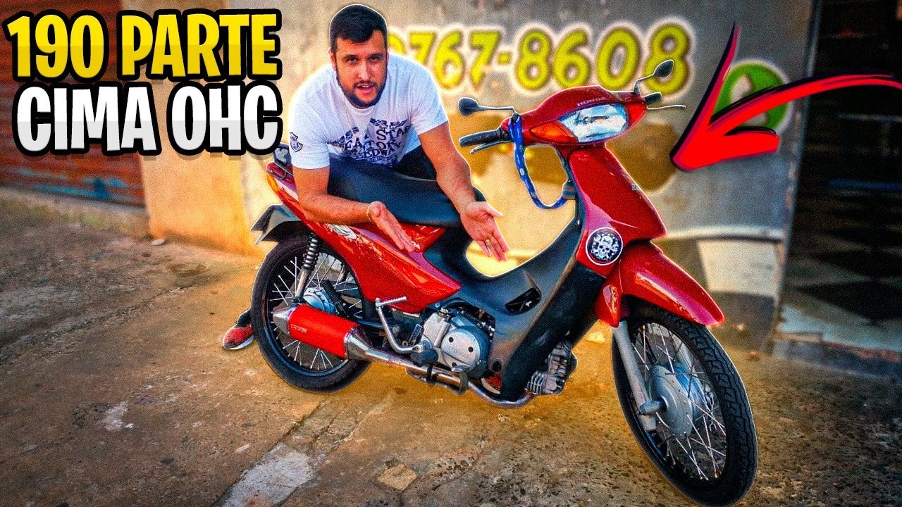 Biz 190cc Parte de Cima OHC Strada
