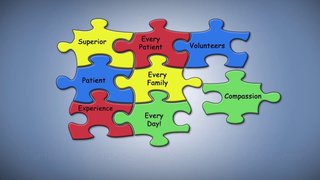 Volunteers are a PIECE of the PUZZLE!
