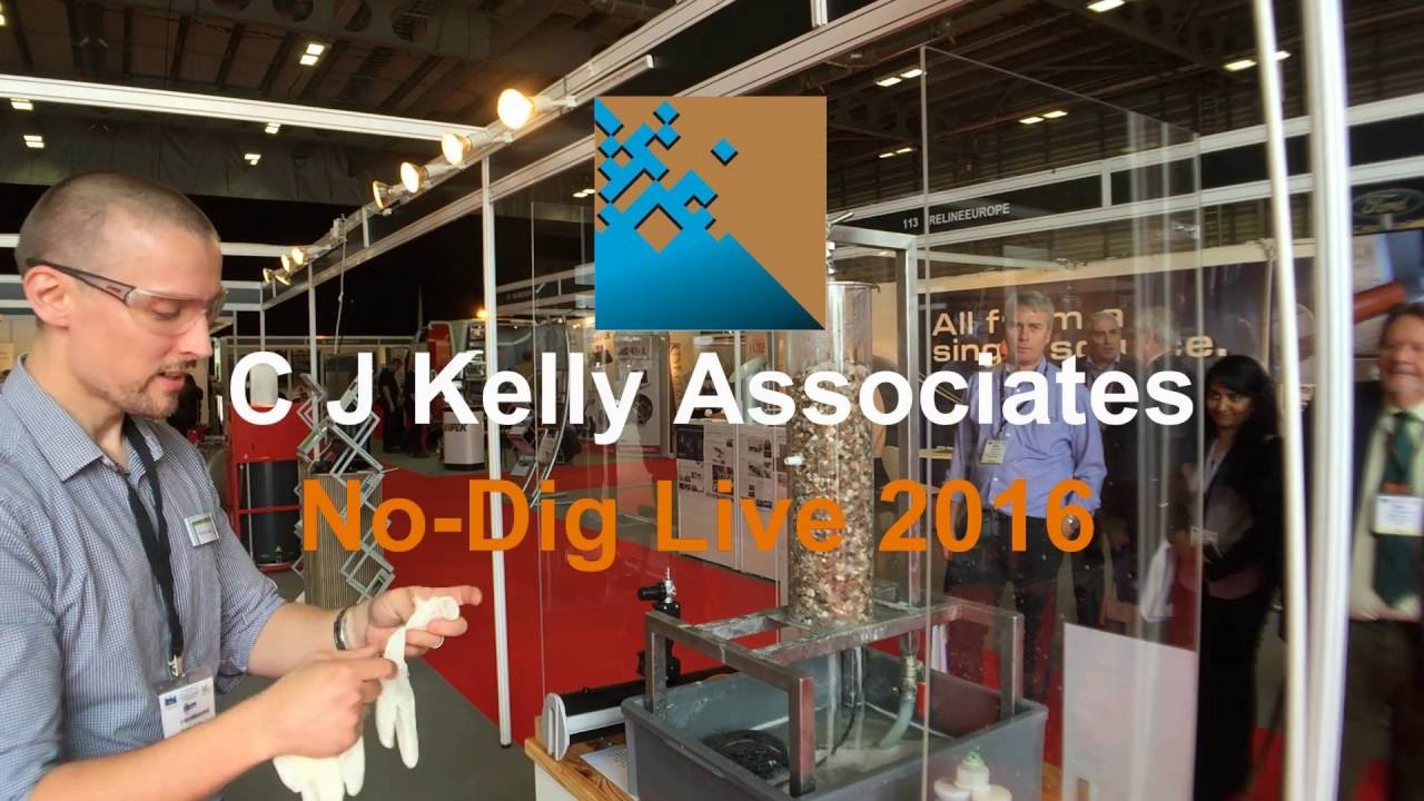 Live MC Chemicals Fastpack resin injection demo, No-Dig 2016