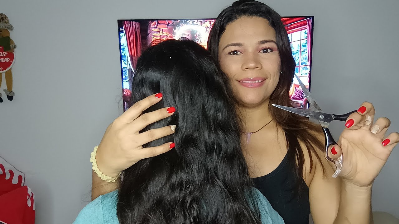 asmr PELUQUERÍA REALISTA (corte de pelo, tratamiento, masaje craneal.) ASMR en español para  💤 😪