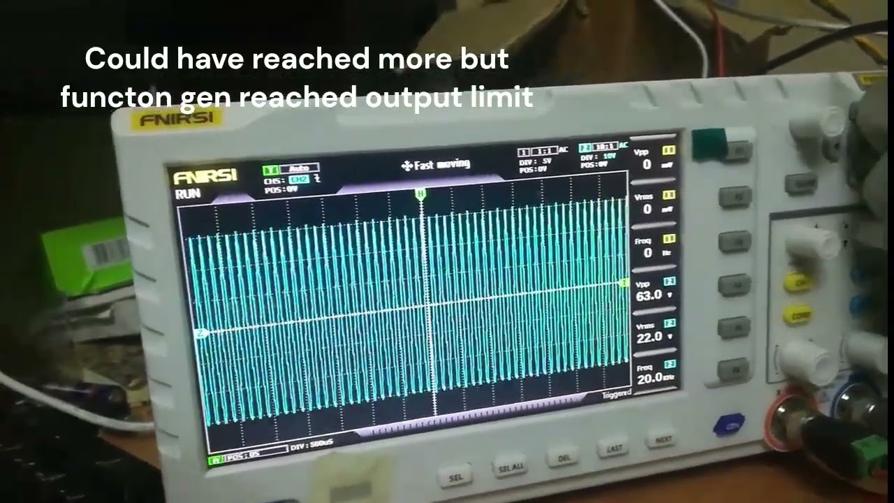 P3A amplifier wattage measurement