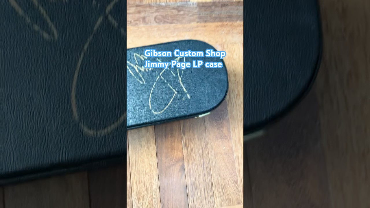 Gibson Custom Shop Jimmy Page LP hard shell case (for sale)