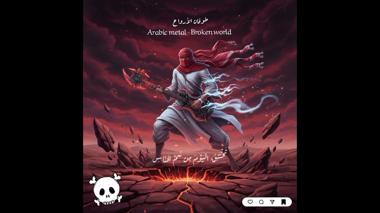 Arabic Metal (طوفان الارواح) Lyric video