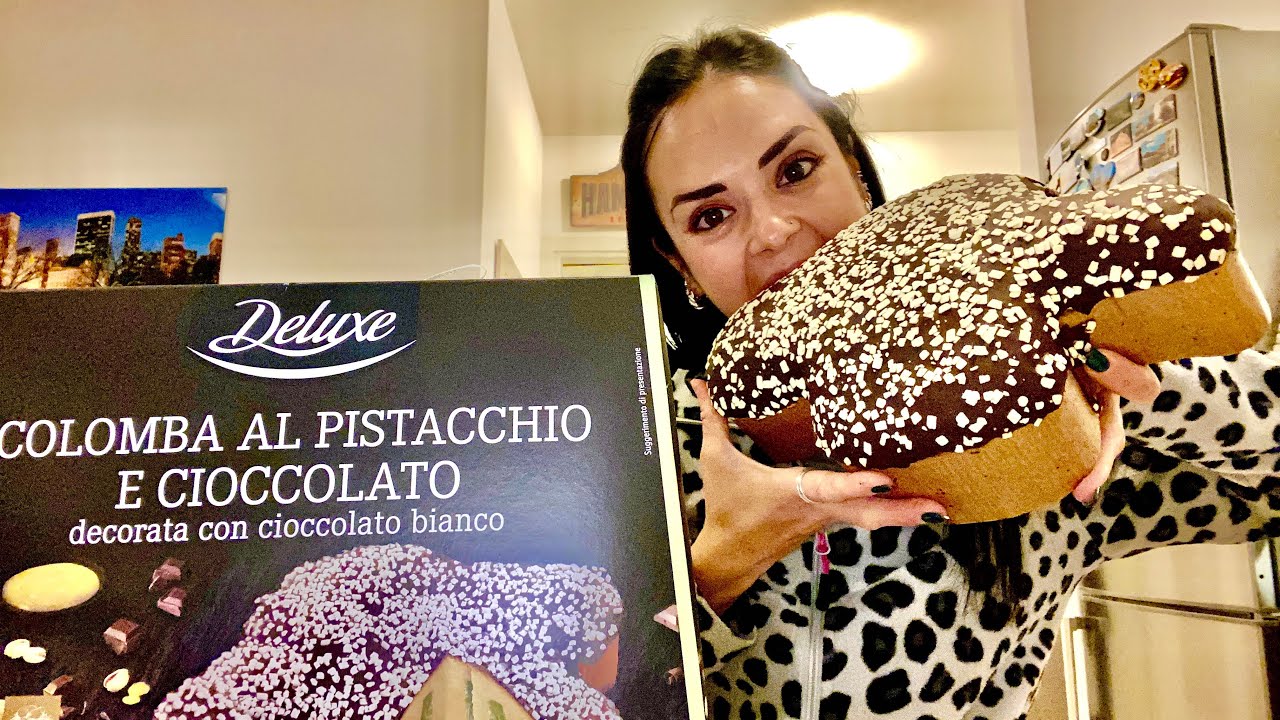 MUKBANG di PASQUA - COLOMBA DELUXE LIDL - #mukbang #easter #easteregg #food #foodie #foodlover #wow