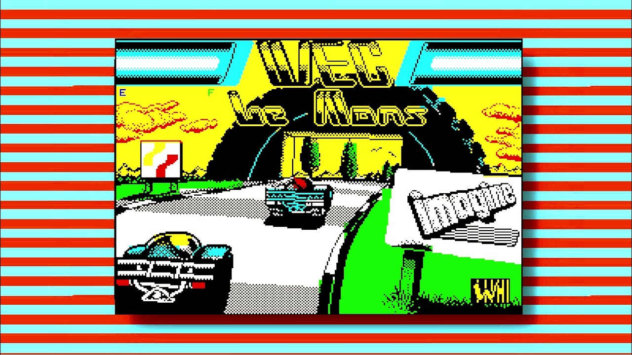 ZX Sectrum игра WEC Le Mans прохождение игры ZX Spectrum