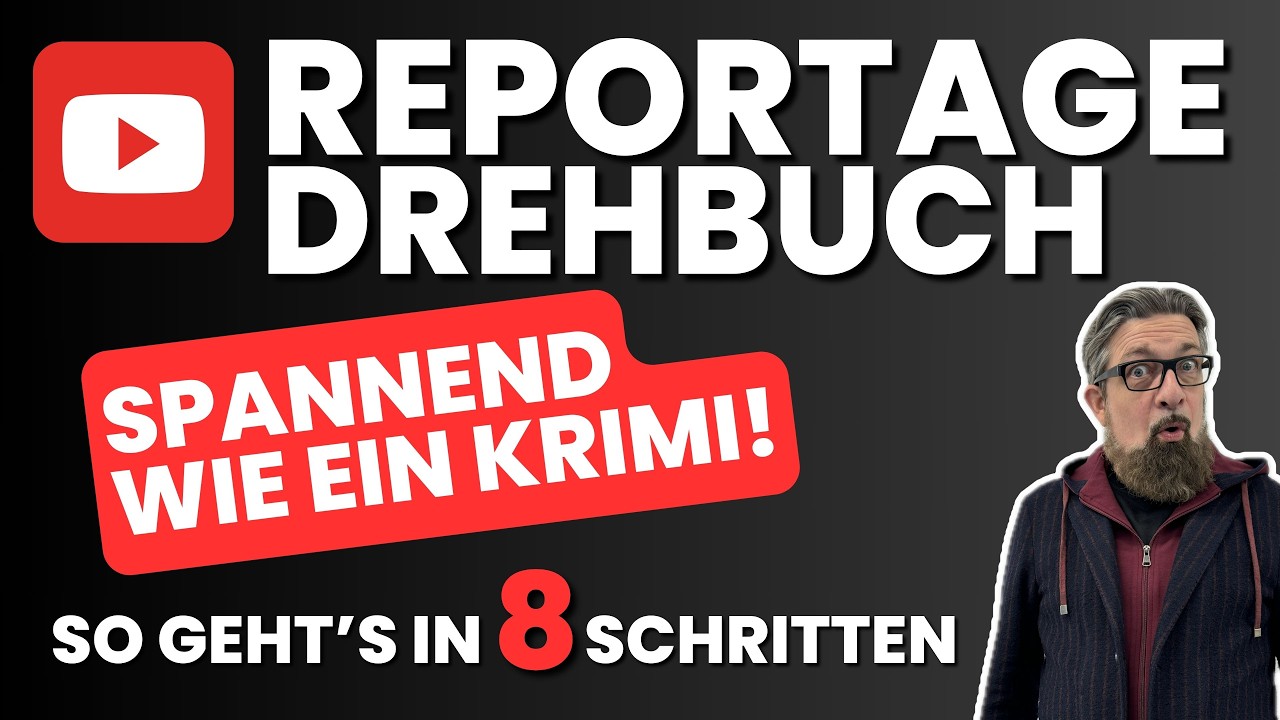Reportage Drehbuch schreiben: Drehbuch f&uuml;r Reportage entwickeln wie die Profis [Anleitung]