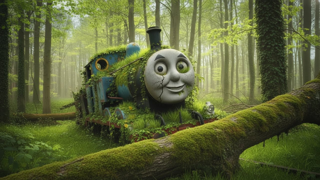 ASMR Car Restoration 🚂 | Abandoned Cursed Thomas Found in Forest – Full Train Rebuild