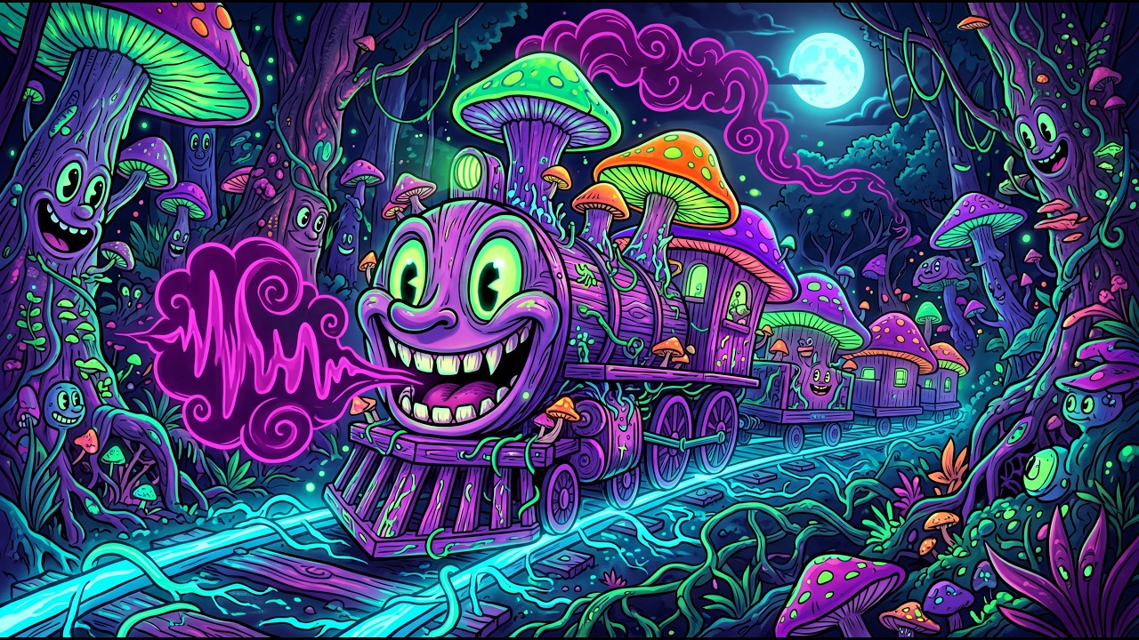 Astrix - Deep Jungle Walk (2026 Edit) 🌀 Psychedelic Mushroom Journey | Glowing Forest Trip Vol.4