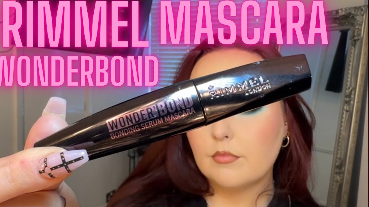 RIMMEL WONDERBOND MASCARA REVIEW & WEAR TEST | A QUICK NO MAKEUP MAKEUP LOOK