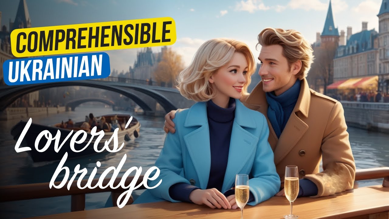 Stories in Ukrainian: Lovers' Bridge | Listening & Shadowing | Learn Ukrainian in Verba School