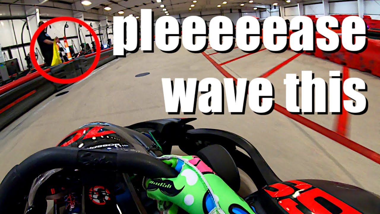 THROW THE CHECKERED | Go Karting at Boss Pro Karting League Night