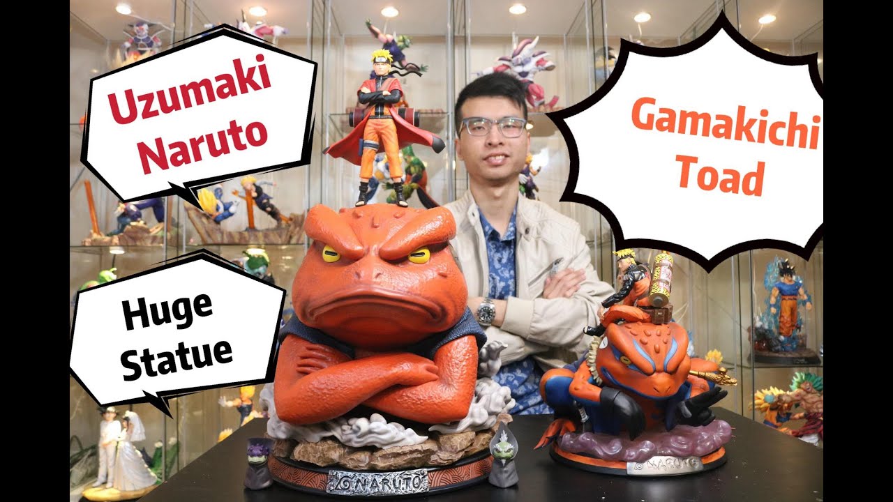 Unboxing Naruto and Gamakichi Sage Mode Statue By LSeven.