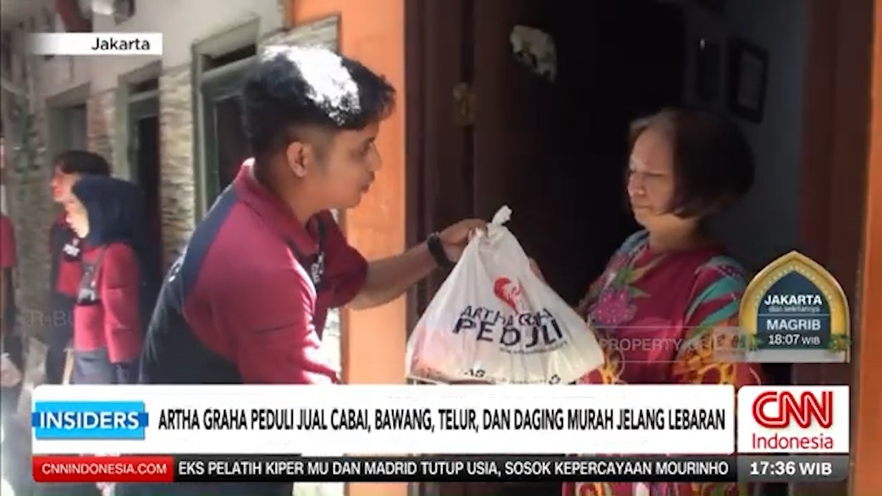 Artha Graha Peduli Jual Cabai, Bawang, Telur, dan Daging Murah Jelang Lebaran