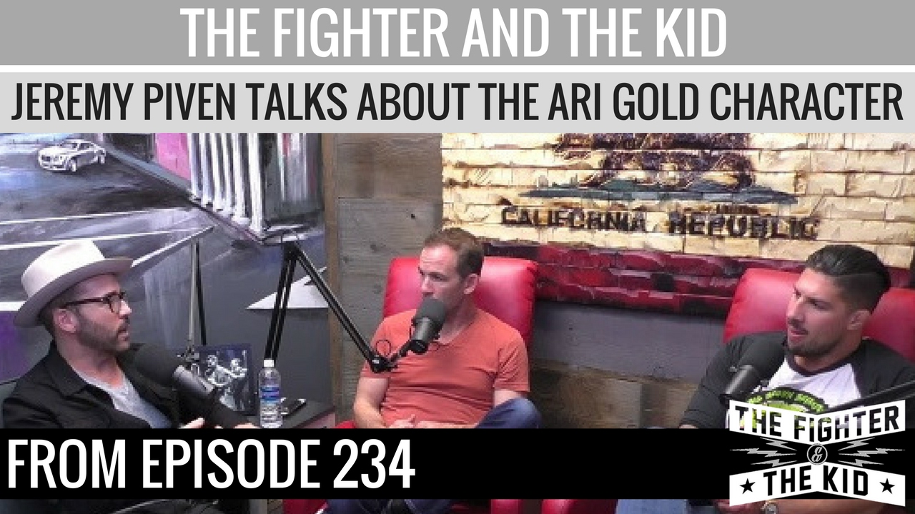 The Fighter and The Kid - Jeremy Piven on the Ari Gold Character