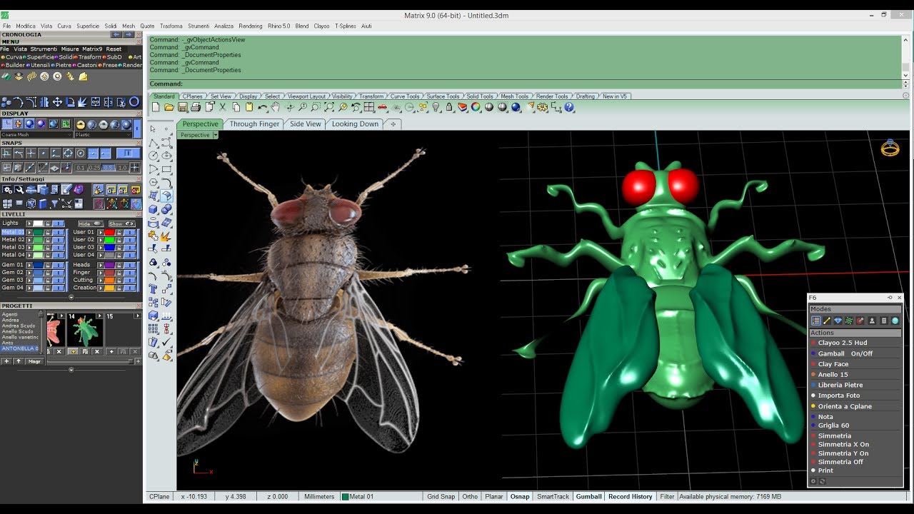 Matrix 9 Fly-Mosca (Clayoo 2.5)