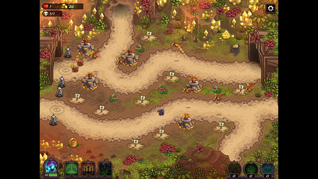 Kingdom Rush Vengeance   LOST PASSAGE [impossible] [iron]