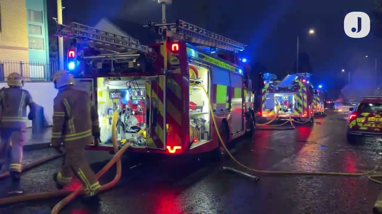 People forced to flee their homes as cars and houses torched during night of violence in Belfast