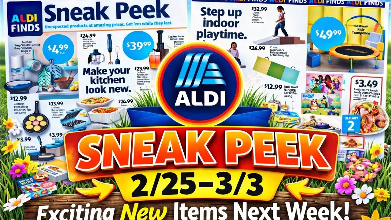 ALDI AD SNEAK PEEK 02/25/2026 - 03/03/2026