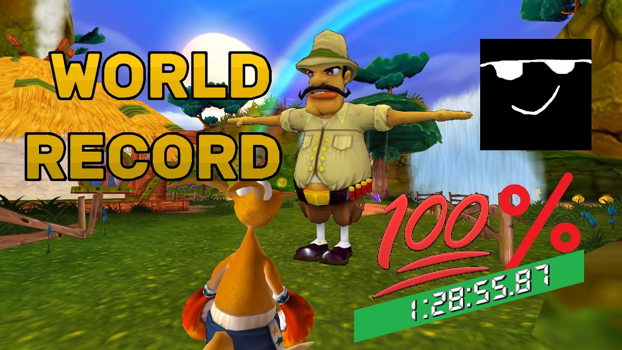 (WR) Kao the Kangaroo: Round 2 - 100% Speedrun in 1:28:55 (1:29:48 RTA)