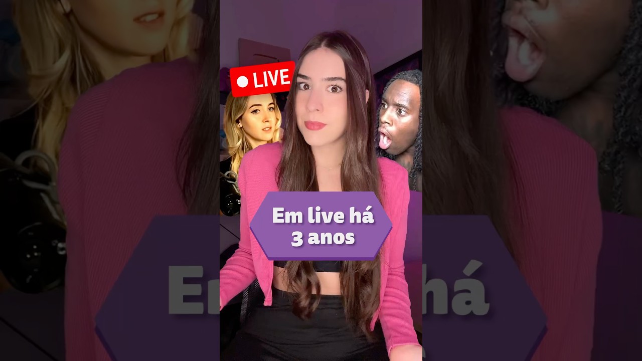 Essa streamer t&aacute; em live h&aacute; 3 ANOS?! 😳 #twitch #streamer #kaicenat #emilycc