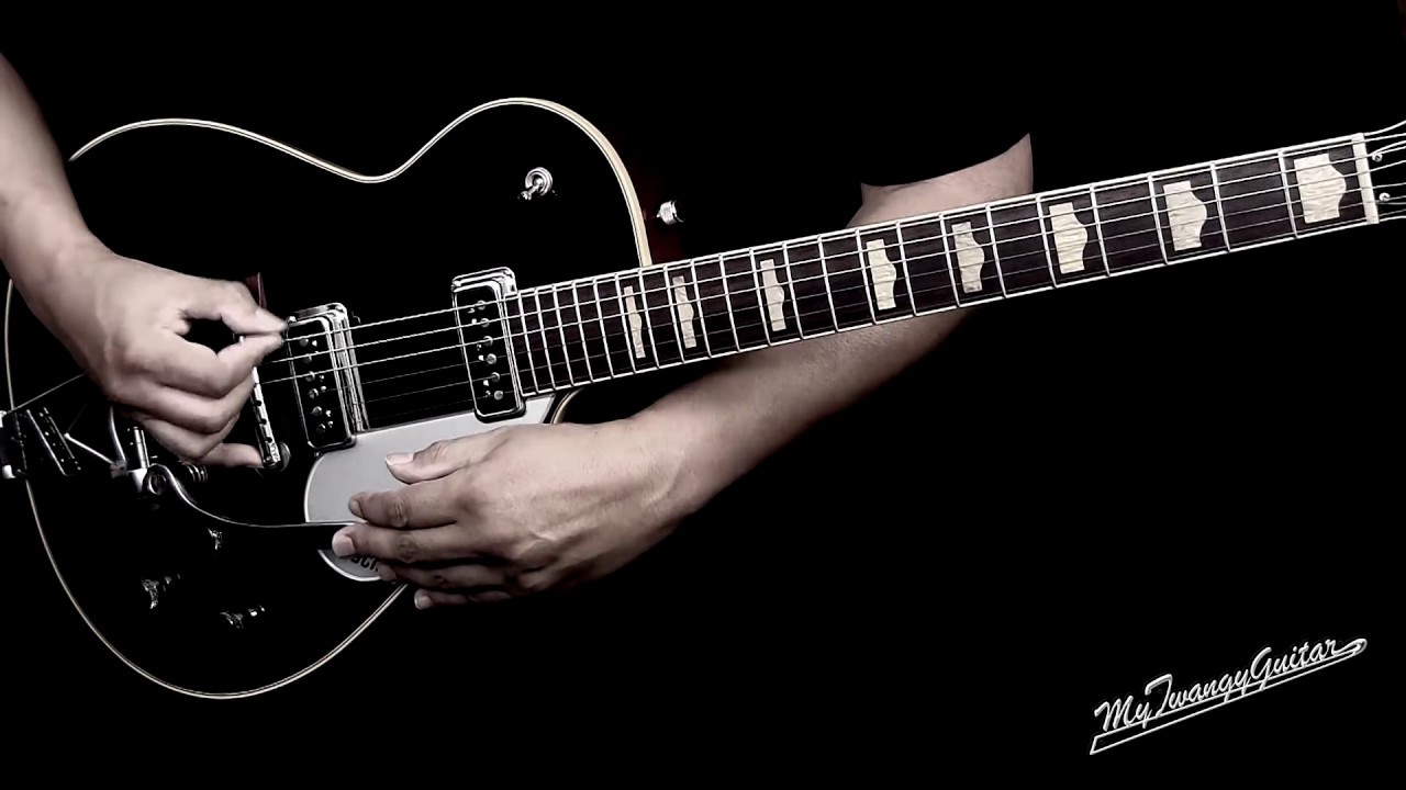 Gretsch 6128TSP Duo Jet Rockabilly Guitar Demo