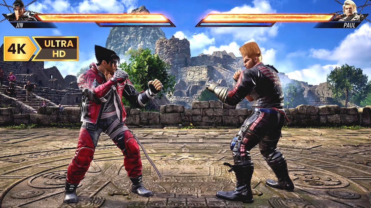 PS5 Pro | TEKKEN 8 - JIN vs PAUL | Offline Challenge | 4K UltraHD Gameplay 