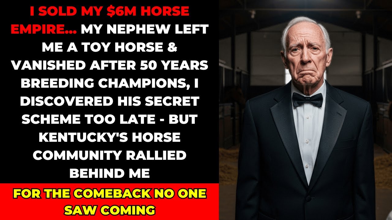 I Gave My Nephew My $6M Horse Operation He Sold It and Left Me This Carousel Horse Toy