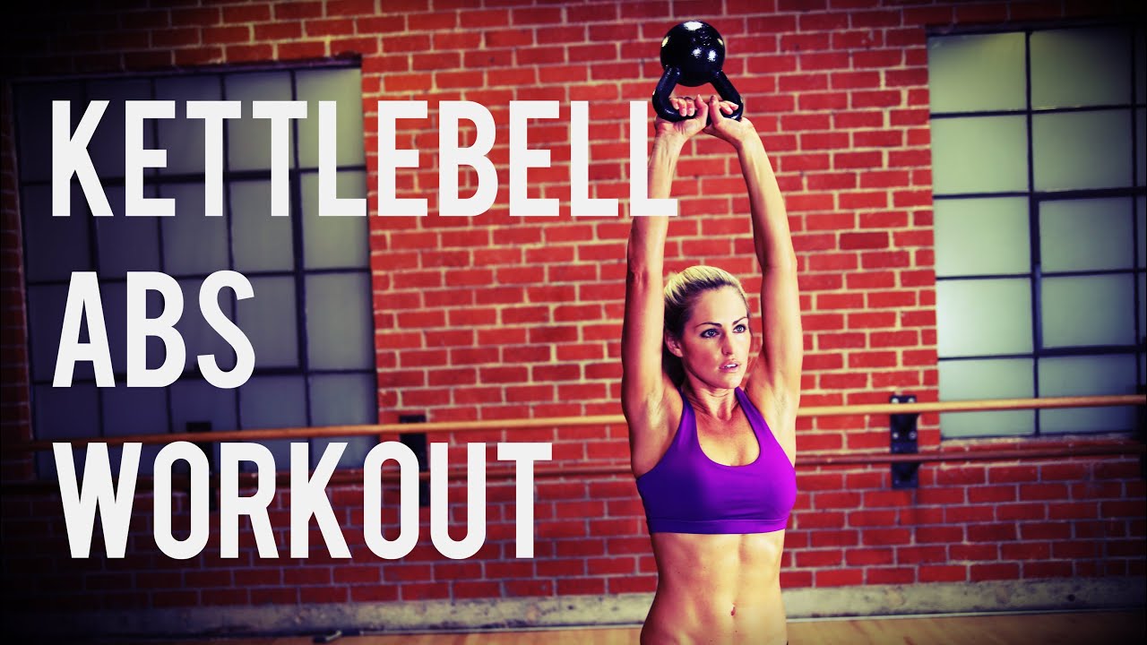 8 Minute Kettlebell Ab Workout to Shape and Sculpt your Abs
