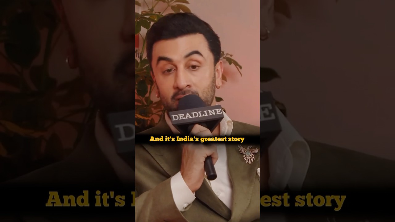 Ranbir Kapoor on why Ramayana is India&rsquo;s greatest story 🔥#NamitMalhotra #Ramayana #RanbirKapoor