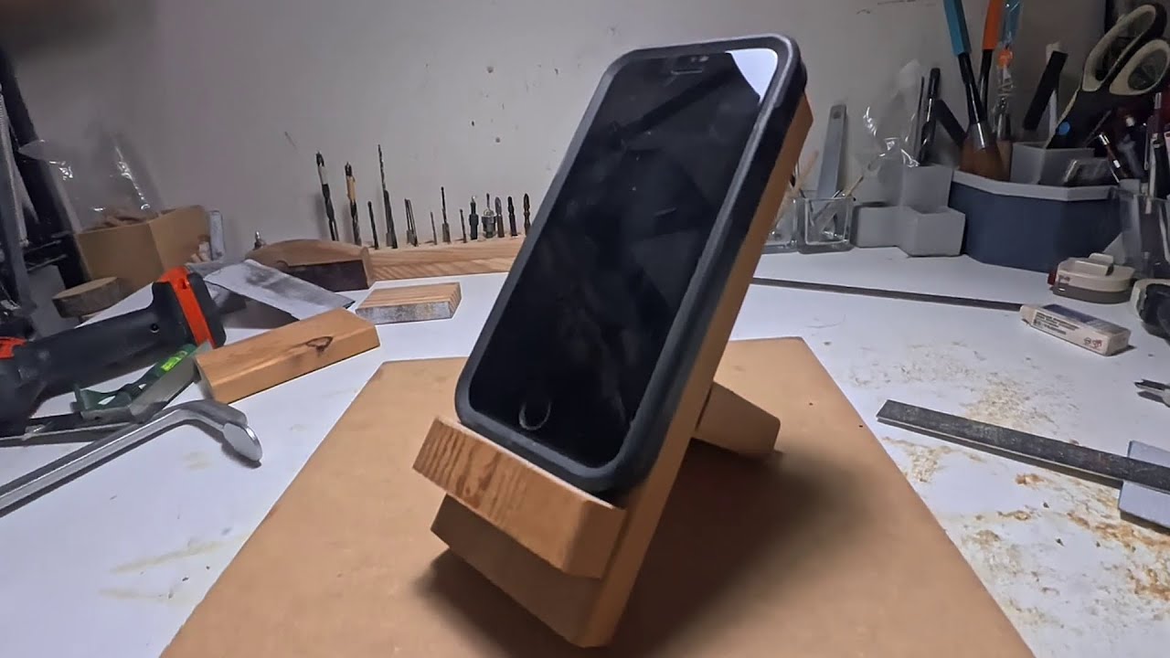 下班隨手做-手機架