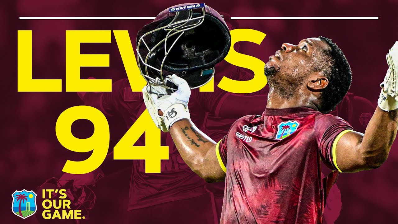 Explosive Innings 💥 | Every Ball Of Evin Lewis' 94 From 69 Balls 😮‍💨 | West Indies v England