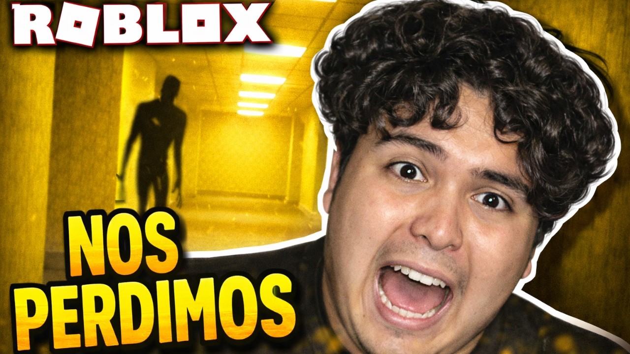 Nos Perdimos en los BACKROOMS de Roblox… y algo nos siguió 😨