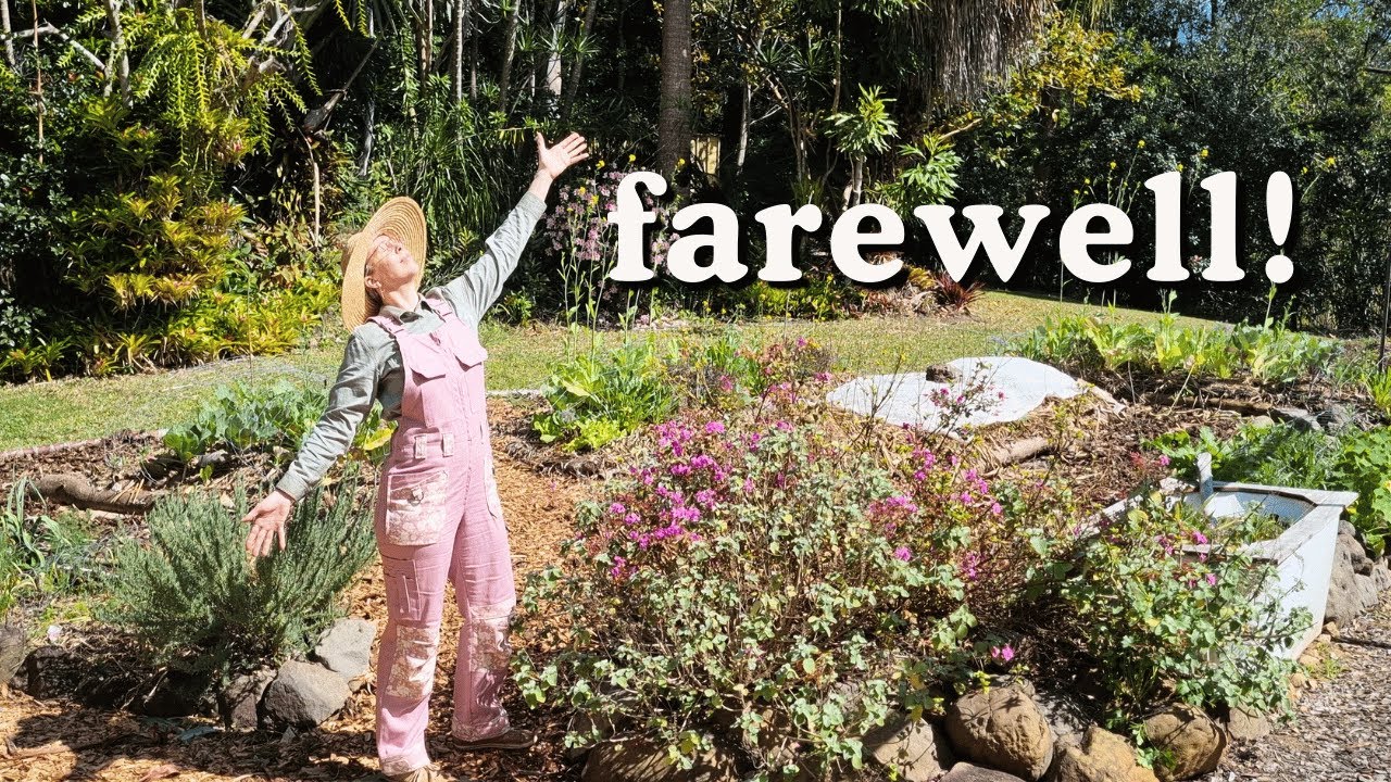 Saying Farewell to my Garden for the Next Month!