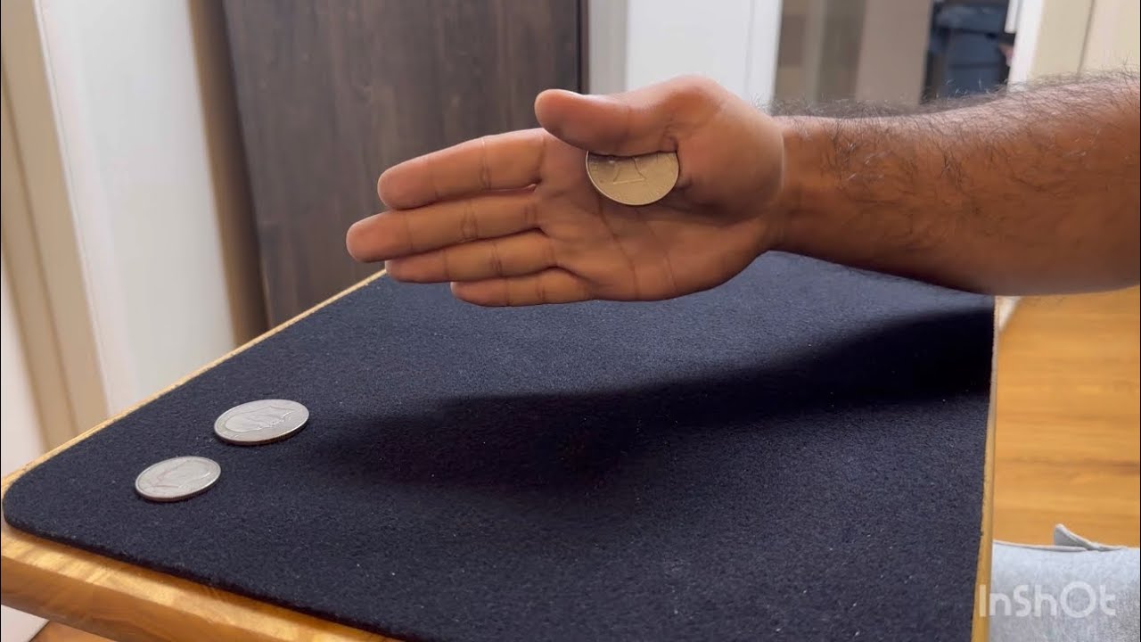 Palming coins tutorial! 3 basic concealments. Coin magic