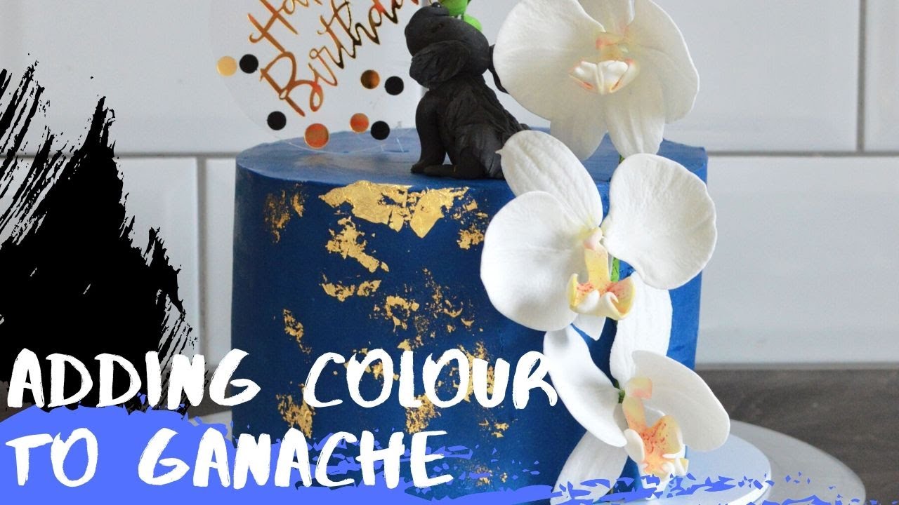 Adding Colour to Ganache