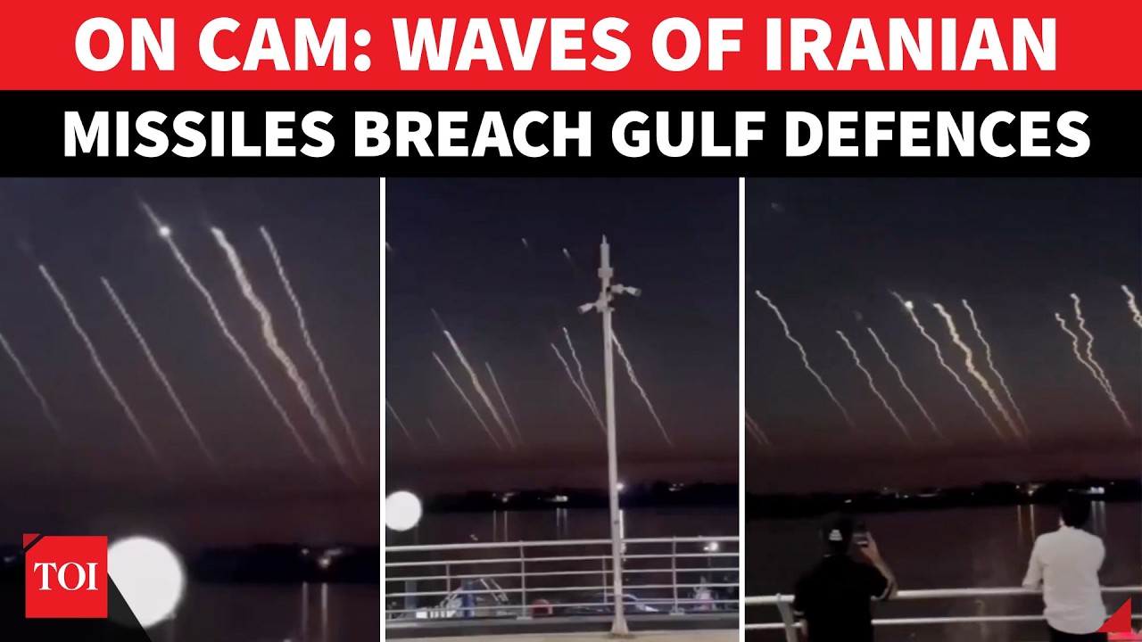 UNMISSABLE VIDEO: U.S. Bases 'BOMBED' As Iranian Missiles Light Up Gulf Skies, Breach Air Defences