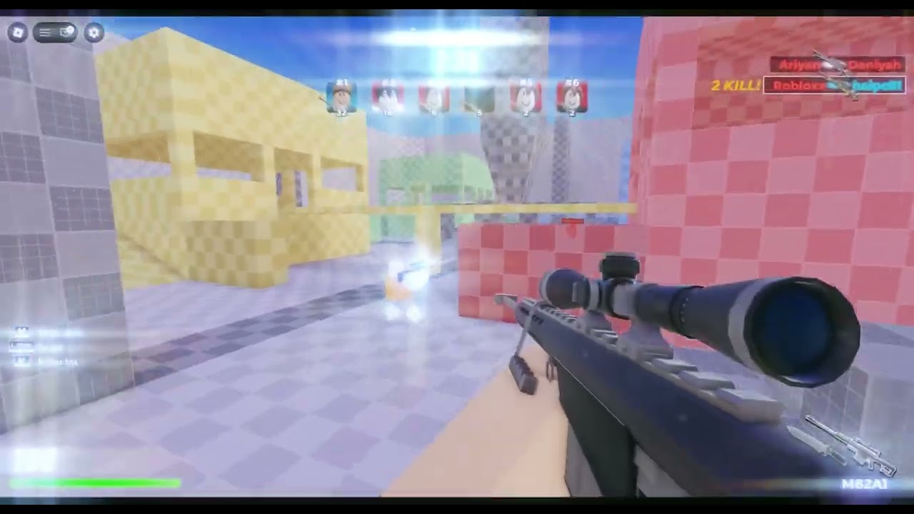 Sniper Arena highlight - 72 Kills - Roblox
