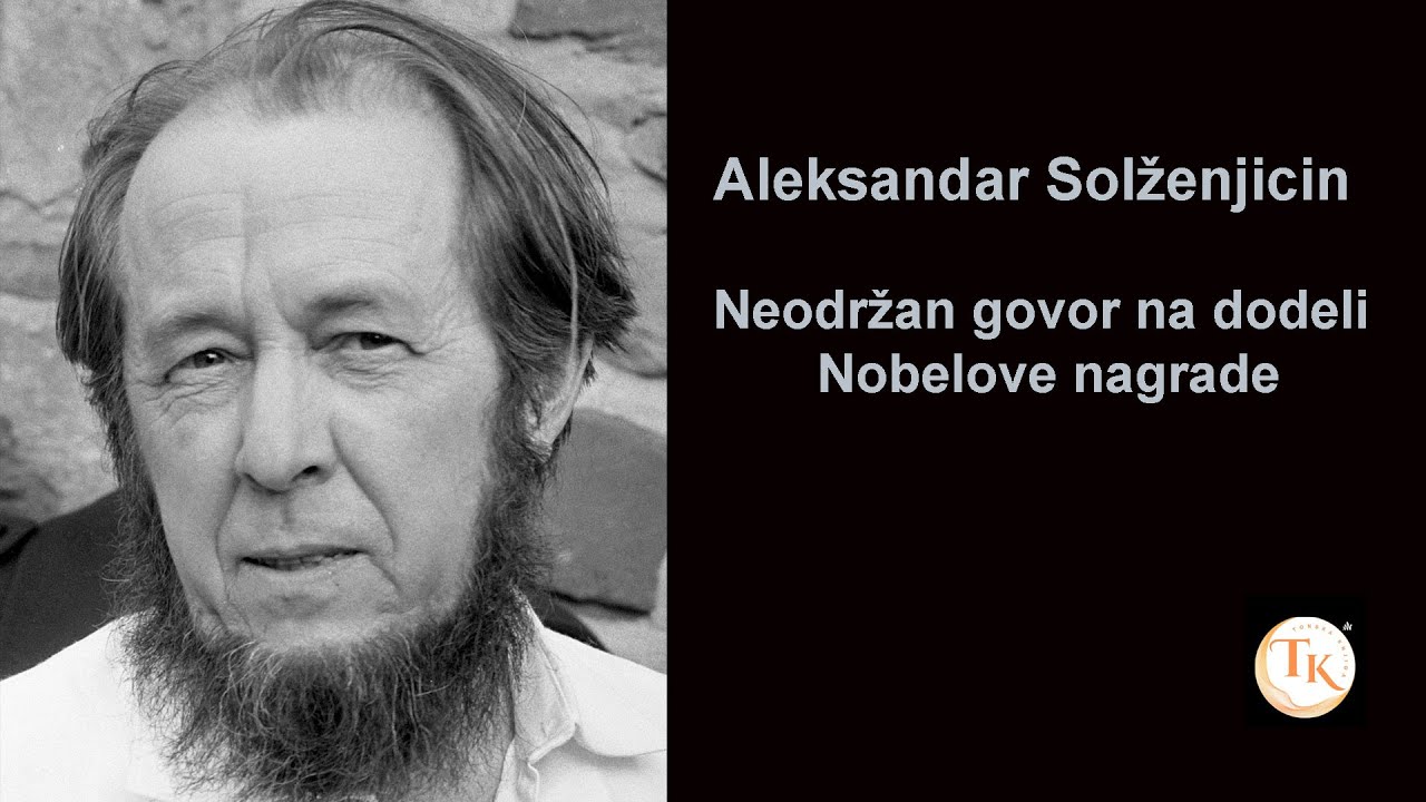 Neodržani govor na dodeli Nobelove nagrade