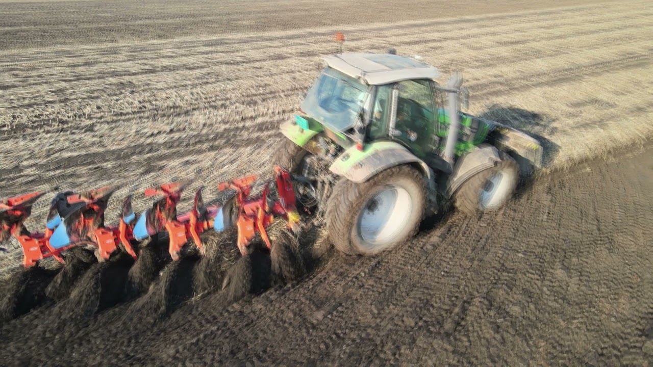 Deutz - Fahr M620 Agrotron / Kuhn MULTI - MASTER 122 / PLOUGHING