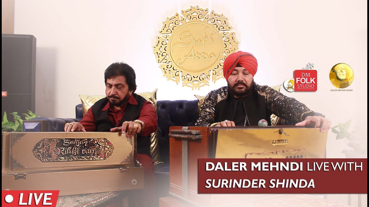 Daler Mehndi Live with Surinder Shinda | DM Folk Studio | Episode 14