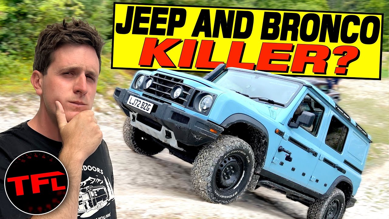 Новый Ineos Grenadier 2023 года должен заставить поволноваться Jeep и Ford: внедорожный обзор