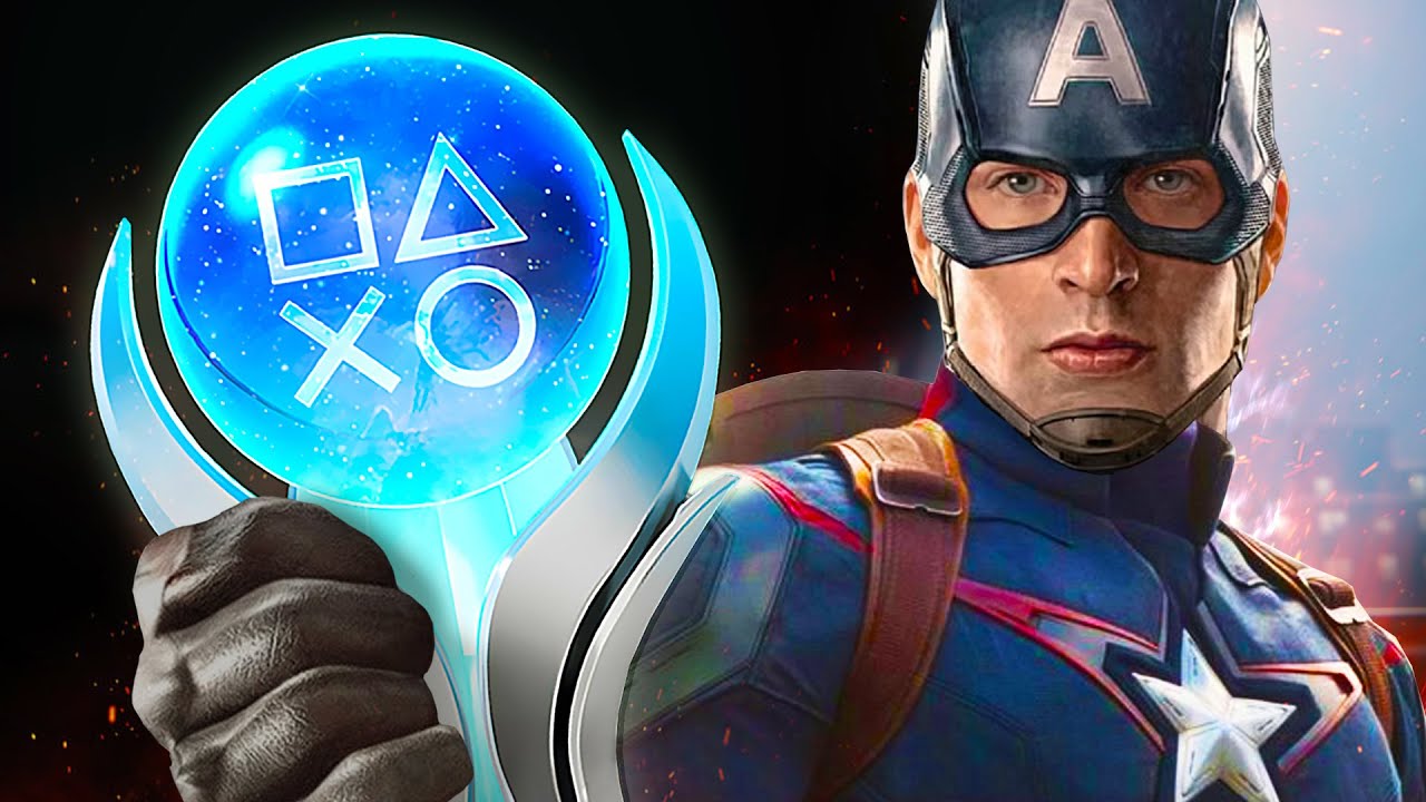 Captain America's Platinum Trophy is INSANE
