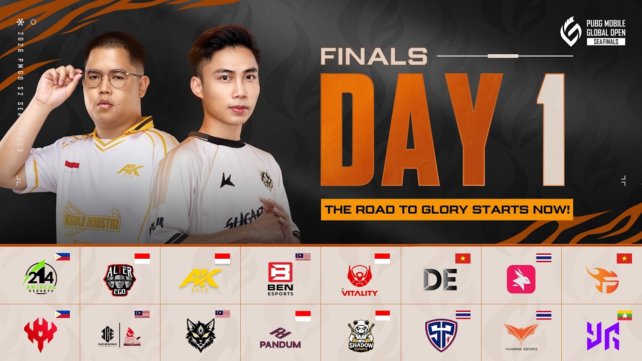 [EN] 2026 PMGO S2 SEA Finals | Day 1 | THE ROAD TO GLORY STARTS NOW!